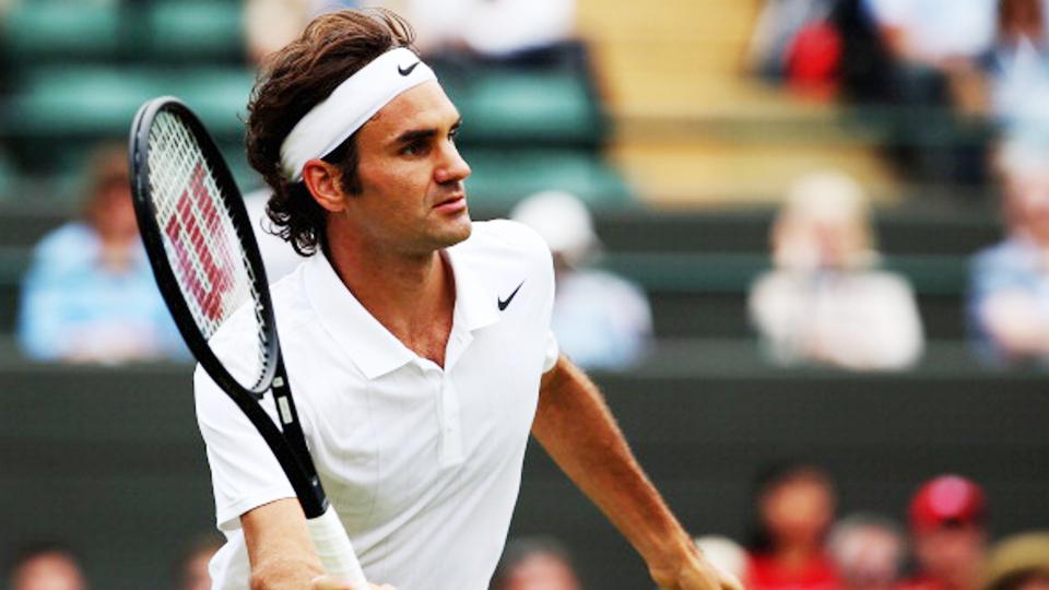 Roger Federer melaju ke babak kedua Grand Slam Wimbledon 2014, Selasa (24/06/14).